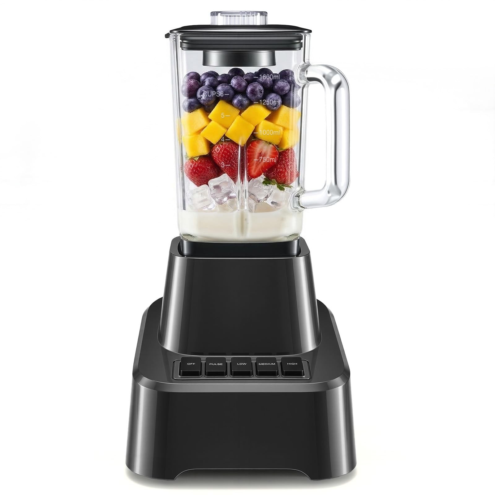 Professional Blender for Smoothies Full-Size Kitchen Blender