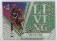 2020-21 Panini Illusions Living Legends Emerald Clyde Drexler #16 HOF 0yk4