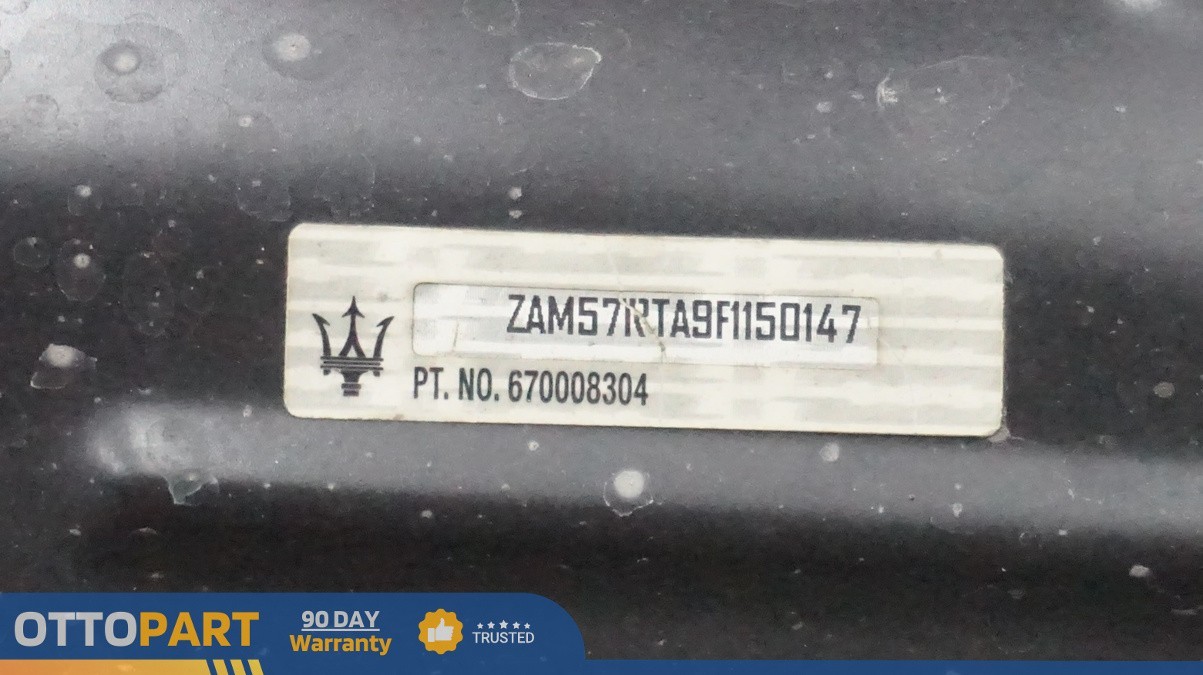 Maserati Ghibli 2014-2020 FRONT Hood P/N 670008304