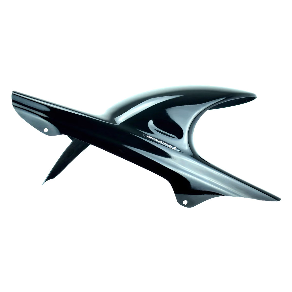 Pyramid Motorcycle Hugger Gloss Black - Honda CB600 F Hornet