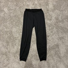Patagonia Capilene Base Layer Jogger Pant Mens Medium Black USA Made Gorpcore
