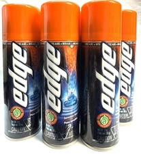 6 edge sensitive skin with aloe shaving gel 7oz ea