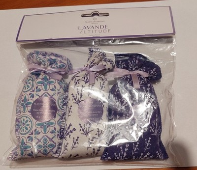 Lavendel Duftsäckchen Set 3 Stück   Plantes & Parfums de Provence Made in France