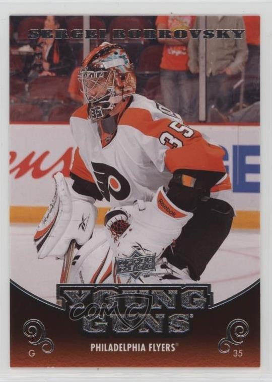 2010-11 Upper Deck Young Guns Sergei Bobrovsky #240 Rookie RC
