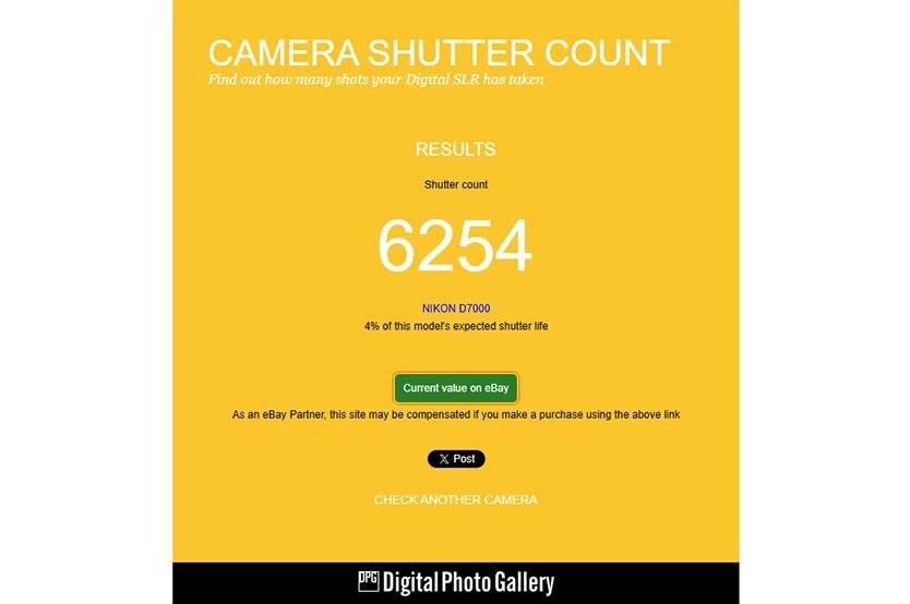 Nikon D7000 Digital SLR Camera Body Only Shutter Count 6254 Near mint Used JP #4 - Image 2 of 4