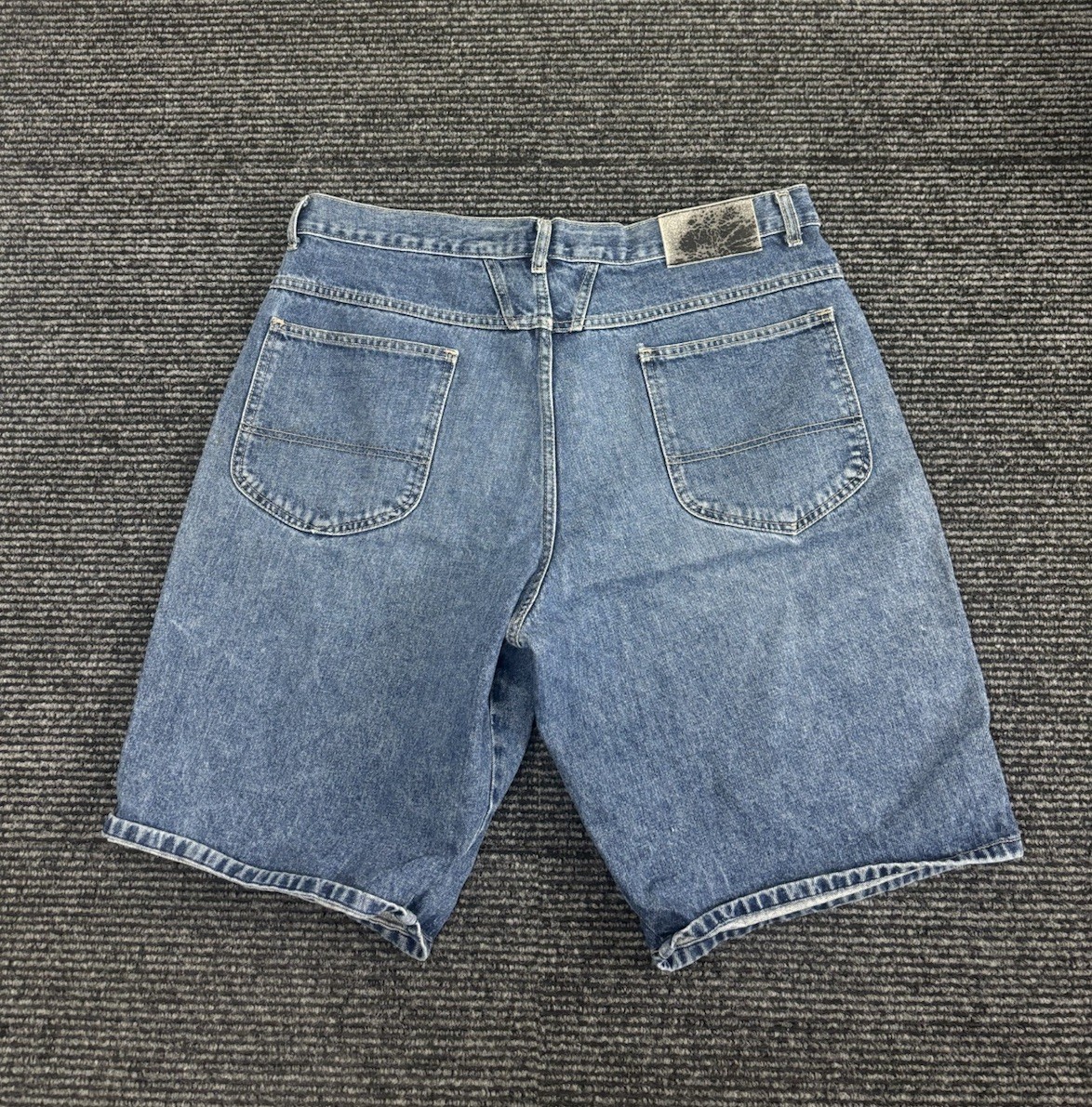 MARITHE FRANCOIS GIRBAUD / ショートパンツ/38/コットン/IDG/無地// Vintage Marithe Francois Girbaud Shorts Men 38 Denim Baggy Jorts