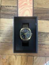 2022 Nixon Grateful Dead Time Teller Watch All Gold Dancing Bears. OG Box