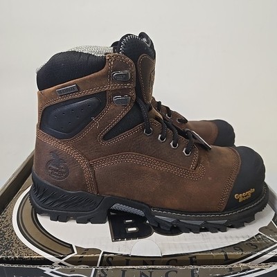 GEORGIA BOOT RUMBLER COMPOSITE TOE WATERPROOF WORK BOOTS GB00284 - 10 M