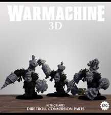 Warmachine KITHGUARD DIRE TROLL CONVERSION PA...