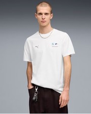  Loisirs T-shirt HOMME Puma Blanc BMW Motorsport Essentials Logo Tee 2026 Coton
