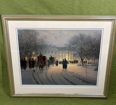 G. Harvey ''An Evening with the President'' Signed Limited Edition Print 3535/4692