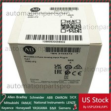 1PC New AB 2080-IF2 Allen-Bradley Micro800 2 Point Analog Input Plug-In 2080IF2  