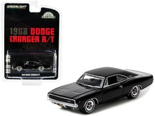 GreenLight 1968 Dodge Charger R/T Black "Hobby Exclusive" 1/64 Diecast Model Ca