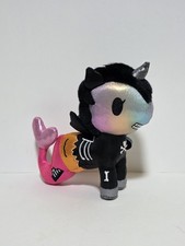 Tokidoki Aurora Fantasma MERMICORNO Plush Unicorn Mermaid Pink Black Seahorse 7"