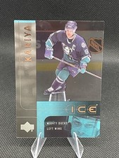 2001-02 Upper Deck Ice Paul Kariya #1 Anaheim Ducks - Clear Cut