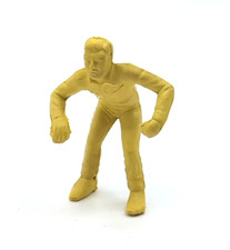 60MM Yellow Sitting or Bent Over Cowboy Marx Roy Rogers Rodeo Ranch 1954