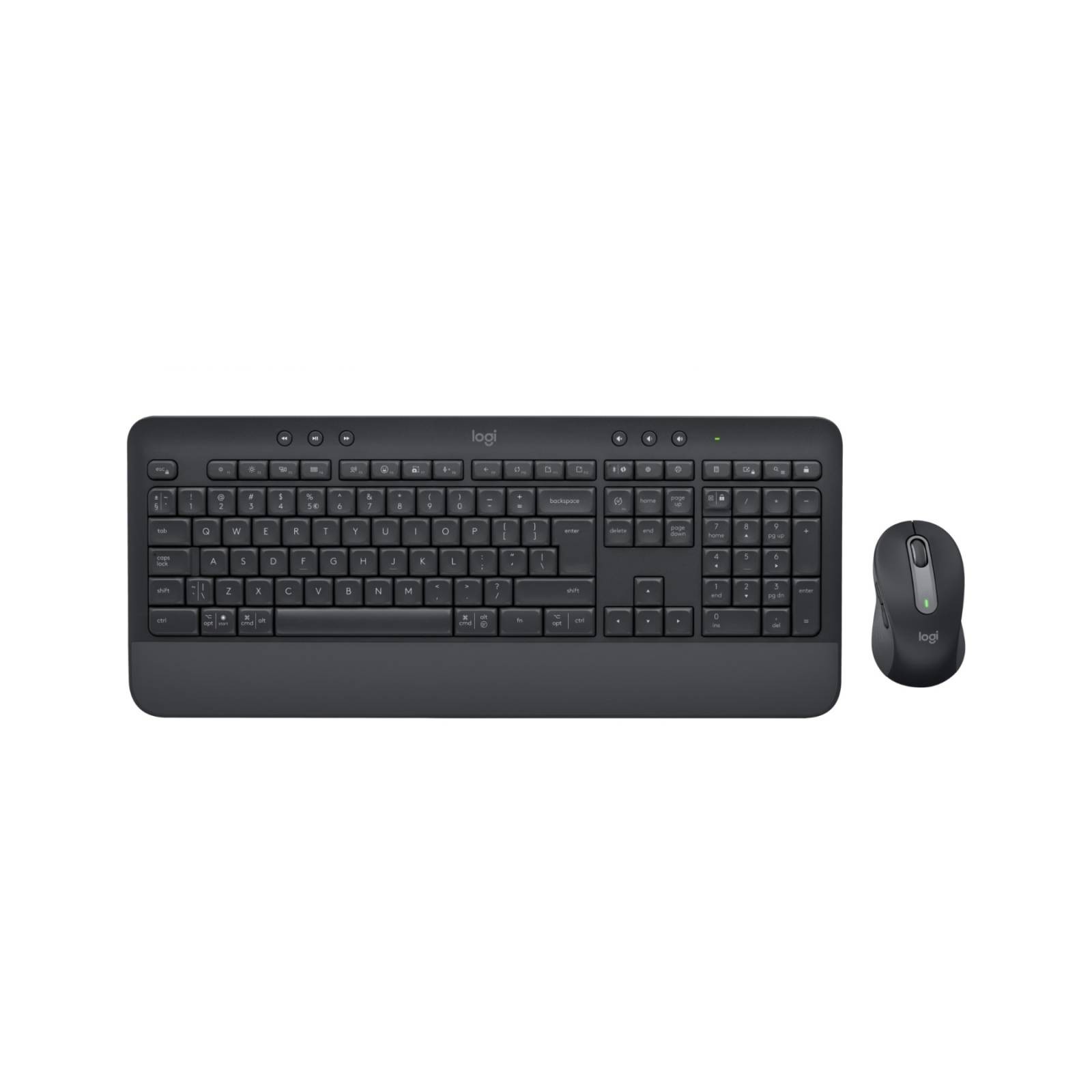 Logitech Signature MK650 Wireless Keyboard and Mouse Set QWERTY UK Black