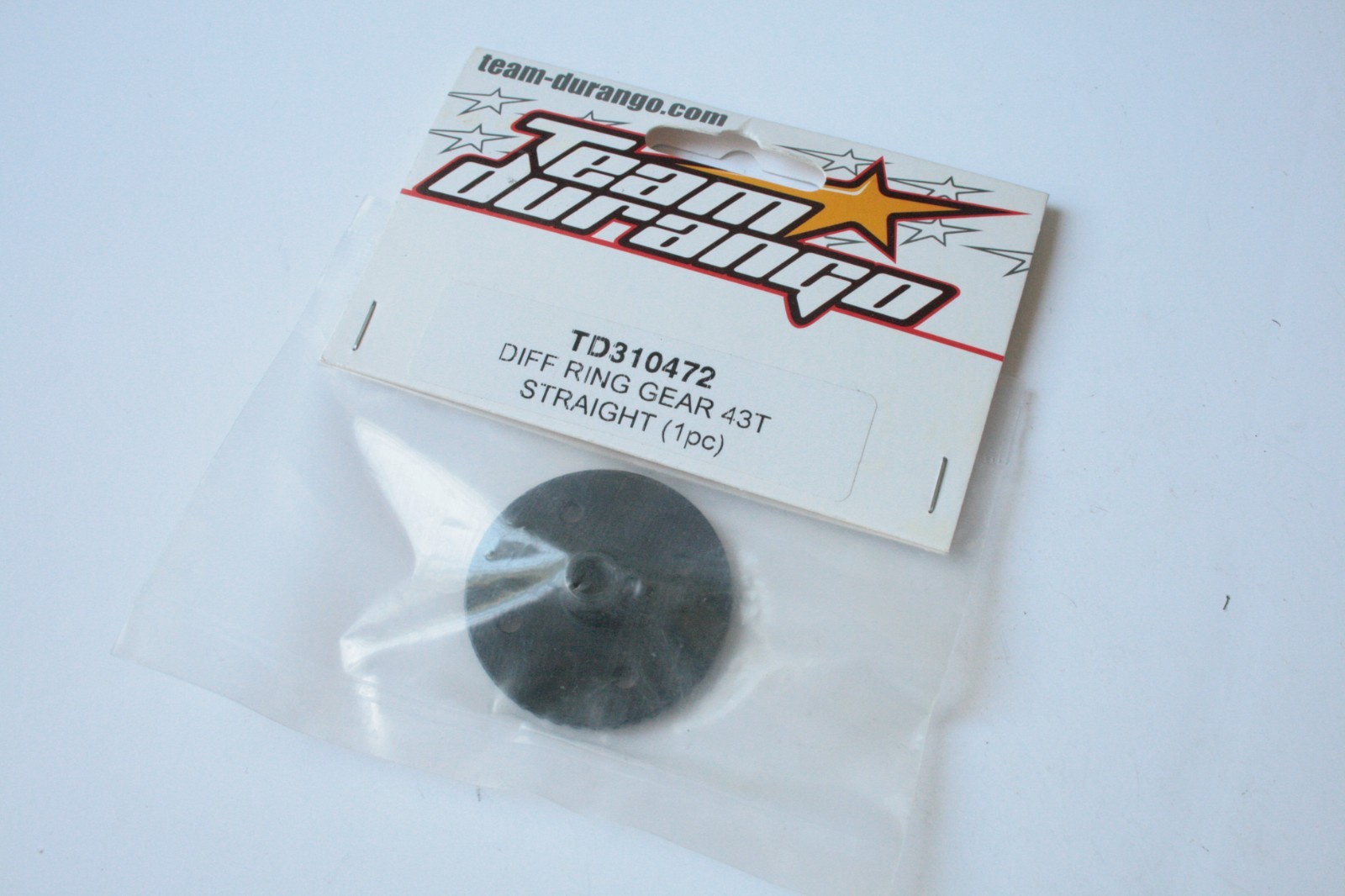 Team Durango Diff Ring Gear 43T Straight - TD310471 DNX8 DEX8 DESC10