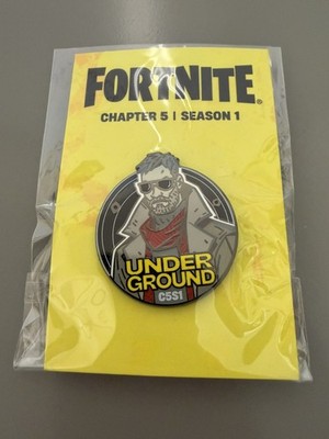 Epic Games Employee Exclusive Fortnite Chapter 5 Season 1 Pin UnderGround *NEW*