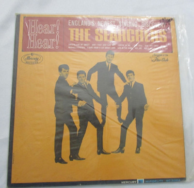 THE SEARCHERS HEAR! HEAR! MERCURY VG/VG  VINYL LP L20