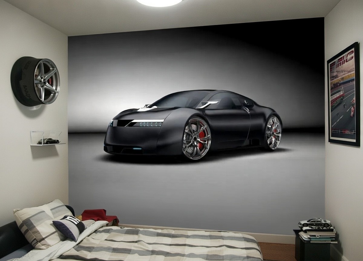 Decor Wallpaper super car Wall Mural 254x183cm large size boy bedroom SPORTWAGEN