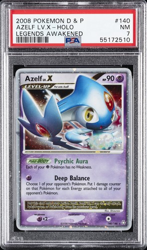 Azelf LV.X graded PSA 7 for sale on eBay