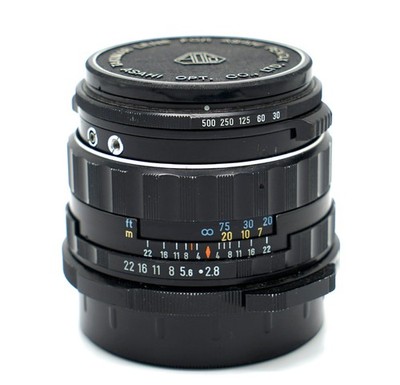 Pentax SMC Takumar Objektiv 6 x 7/67 90 mm f/2,8 LS/Blattauslöser