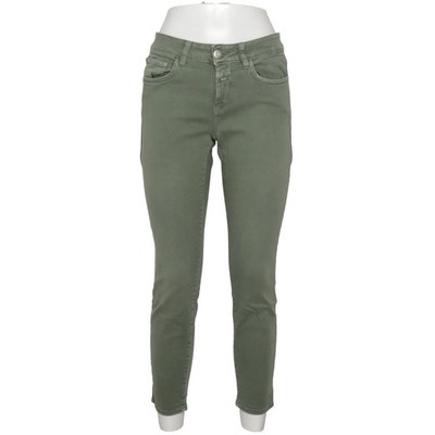 Closed, Jeans, Größe: 26, BAKER, Grün, Baumwolle/Elasthan, Einfarbig, Denim #SYv