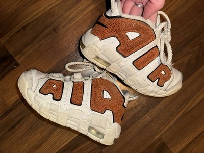 Nike Kid's Air More Uptempo Phantom/Dark Russet-Sail Size 12c  DZ5322-001