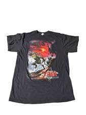 Y2K The Legend of Zelda Twilight Princess T Shirt Link Nintendo Video Game L