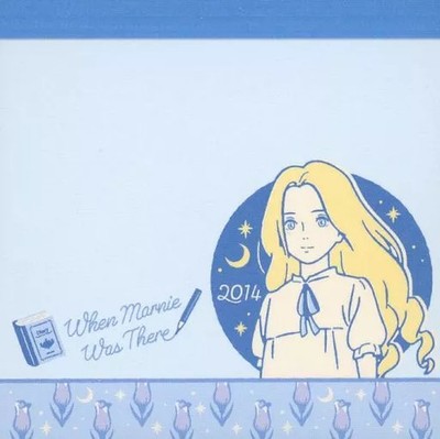 Notebook / Memo Pad When Marnie Was There ''Studio Ghibli 24 Works Memo Pad