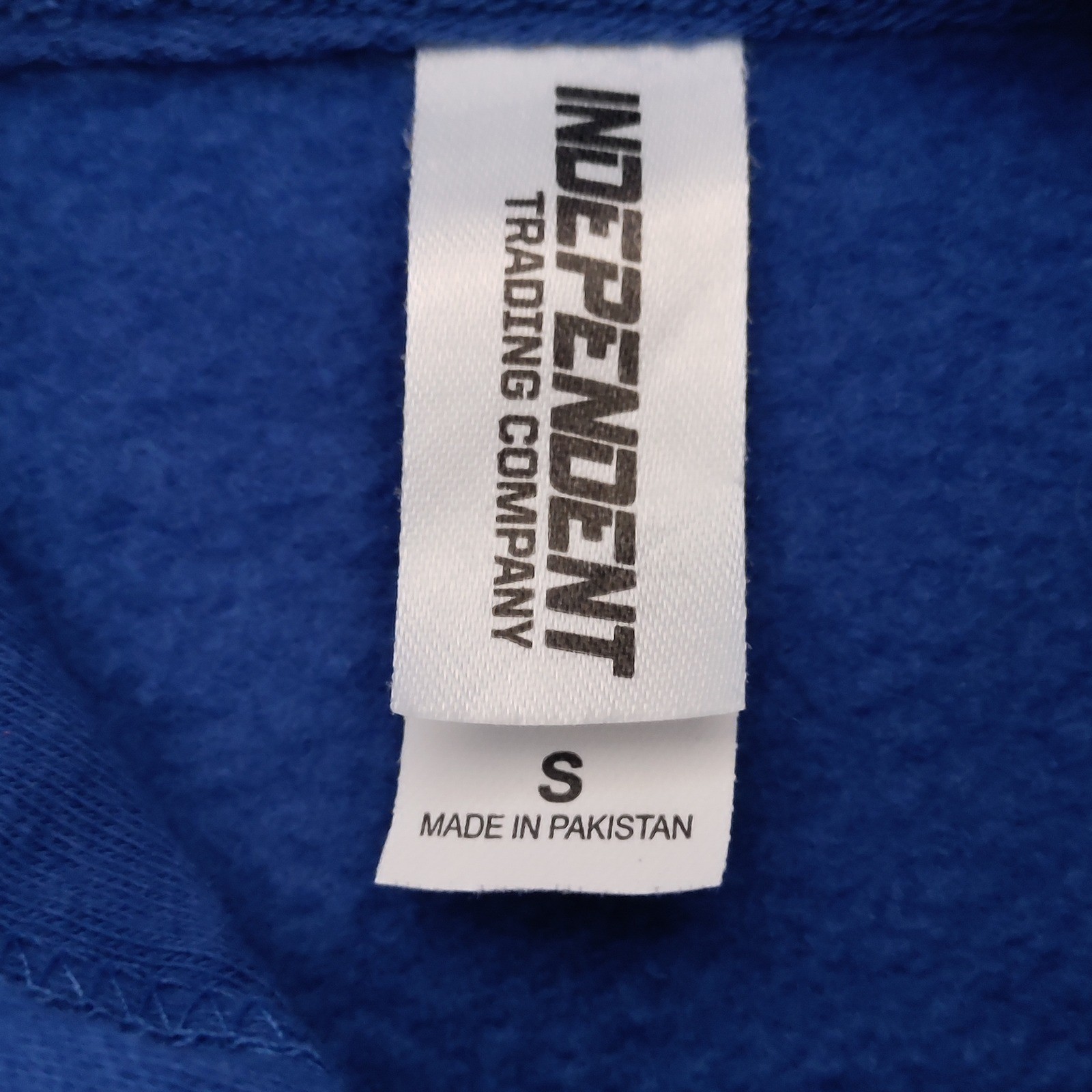 Raising Canes Chicken Fingers Hoodie Blue Pullover Sweatshirt Small - Imperfect