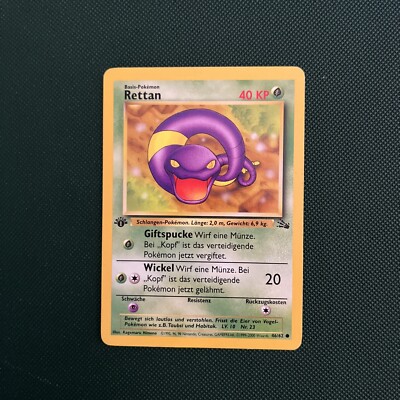 Pokemon TCG - 1.Edition - Basis - Rettan - 46/62 - DE