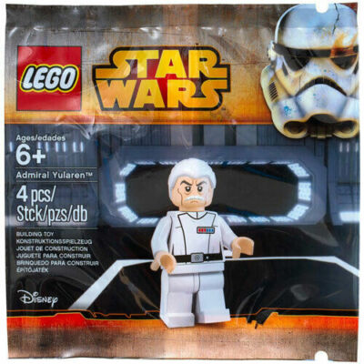 #ad #ad LEGO Star Wars POLYBAG ADMIRAL YULAREN 5002947 Minifigure Promo Sealed Brand New $68.00