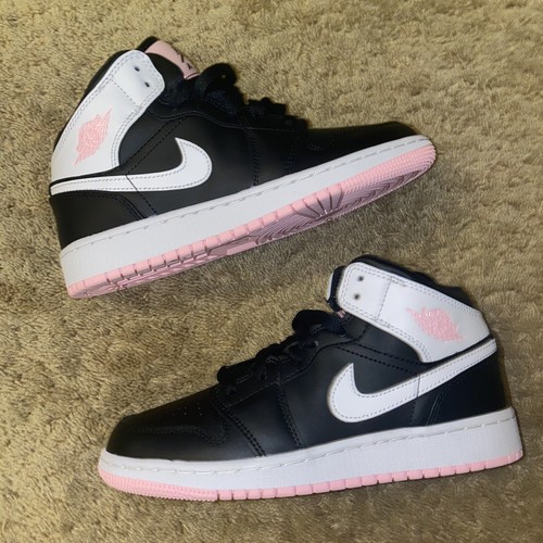 AIR JORDAN 1 MID SE (GS) Arctic Pink Sz 