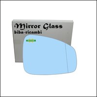 Glas RüCkspiegel Azzuratto AsphäRisch Seite Dx-Passeggero FüR Renault Lag