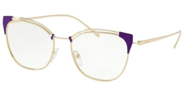 prada gold frame glasses