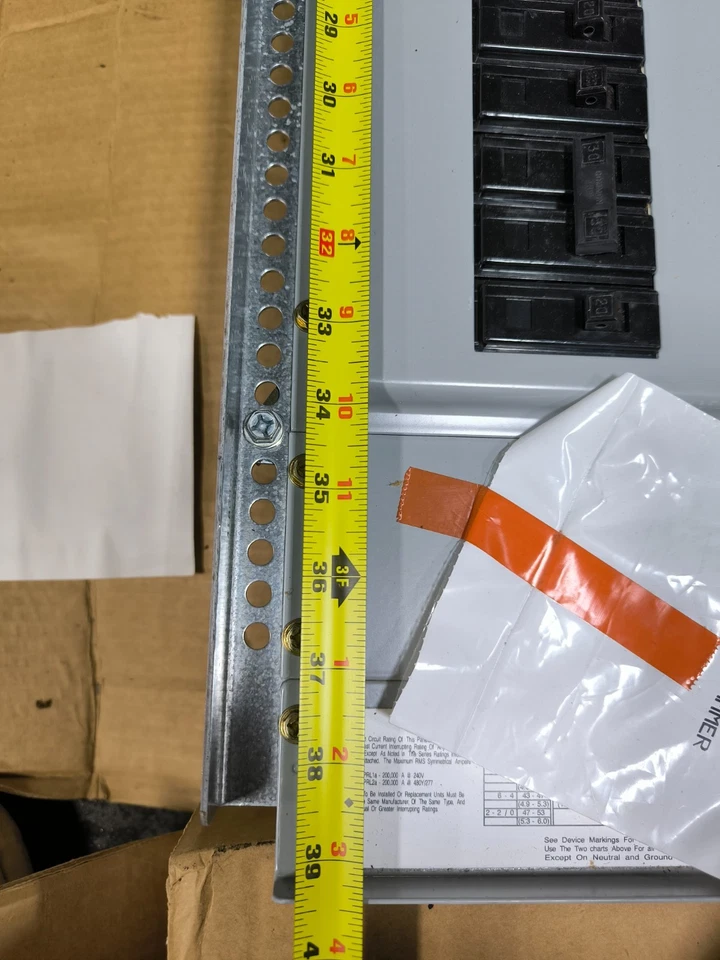 Challenger PM1A Panelboard Interior 225 Amp 120/208 V 3PH 4W 42 Space BA Breaker - Image 3 of 4