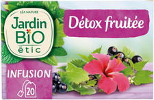 - Infusion Détox Fruitée - Bio - Thé, Infusion Et Jus - Certifié AB - Sachet De