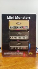 PEAVEY GUITAR AMPLIFIERS MINI MONSTERS  GUITAR  PRINT AD 11 X 8.5   6