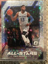 2017-18 Panini Optic Fast Break PAUL GEORGE All Stars Holo Disco Silver Prizm