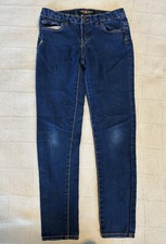 lucky brand jeans kids size 10 blue zoe jegging 24x24 denim dark wash