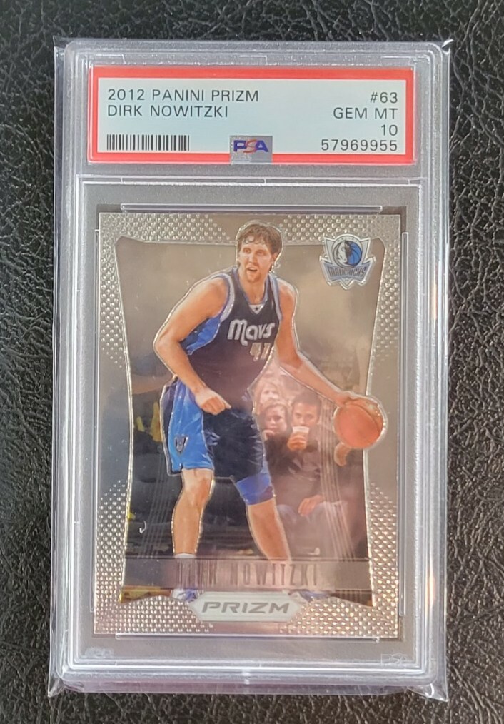 PSA 10 2012-13 Panini Prizm Dirk Nowitzki Base #63!