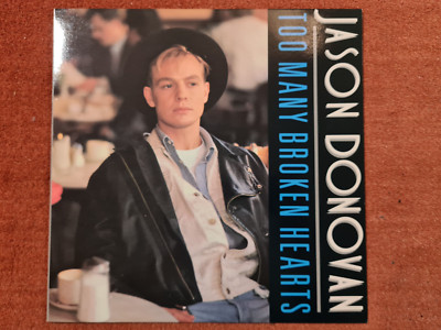 Jason Donovan - Too Many Broken Hearts - 5-track US ed. Atlantic Vinyl 12'' PWL