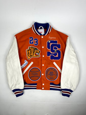 SUPREME TIGER VARSITY JACKET ORANGE SIZE SMAL...