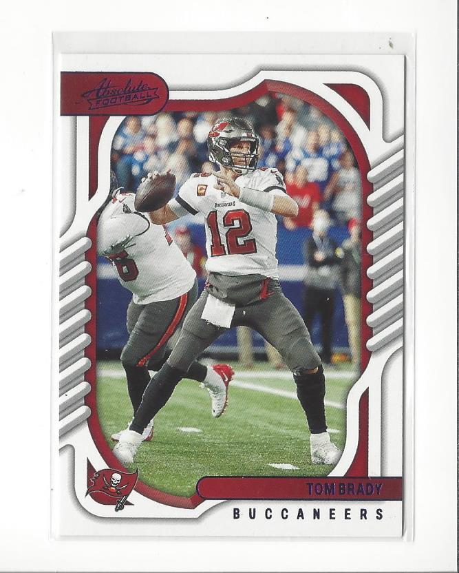 2022 Absolute Purple #78 Tom Brady Buccaneers