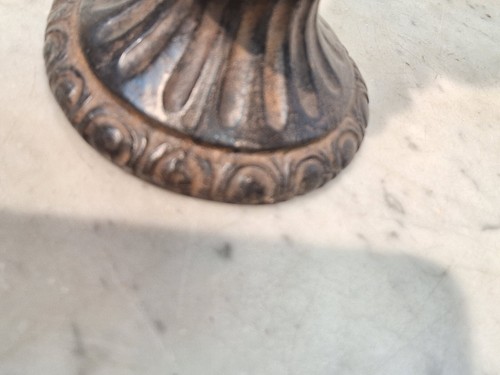 Terrakotta Skulptur Vertreter Putto mit Horn Kopien - Bild 13 von 16