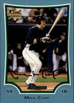 2009 Bowman Draft Baseball Part 2 Parallel Cards