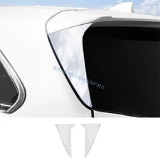 For Toyota Sienna 21-25 Roof Trunk Spoiler Wing Flap Bar Side Cover Silver Steel