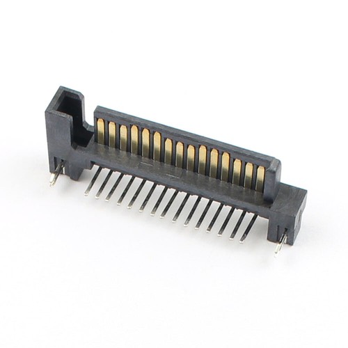 5Pcs Sata 15P 15 Pin Right Angle Male Adapter Socket Connector For Hard Drive - 第 3/6 張圖片